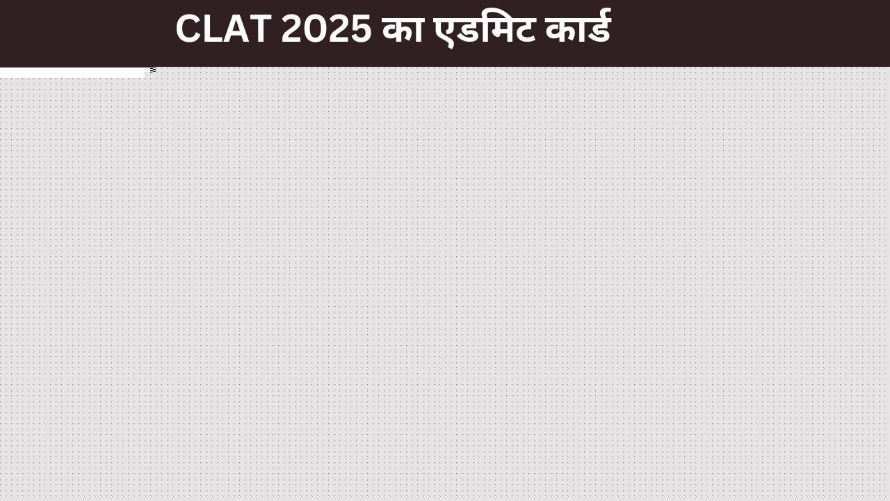 CLAT 2025